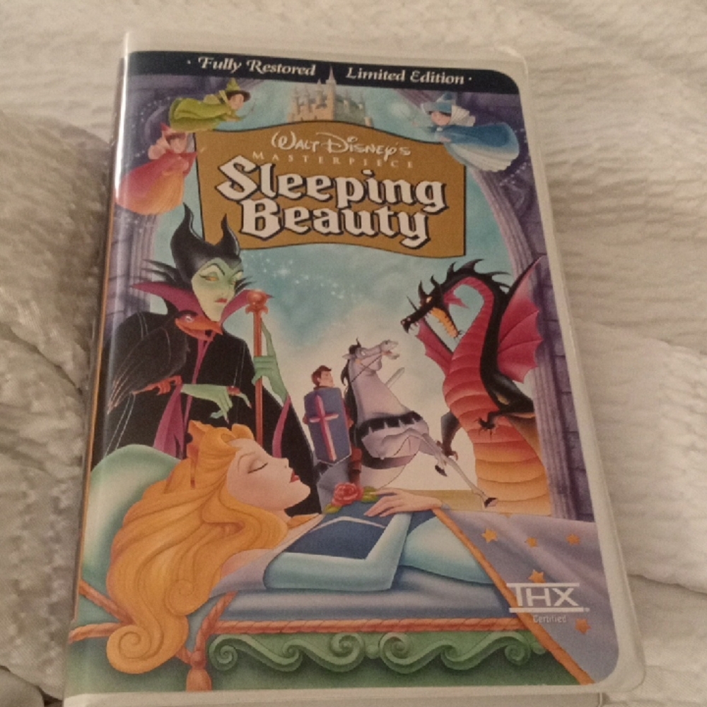 Disney Sleeping Beauty VHS 1997 Masterpiece Limited Edition